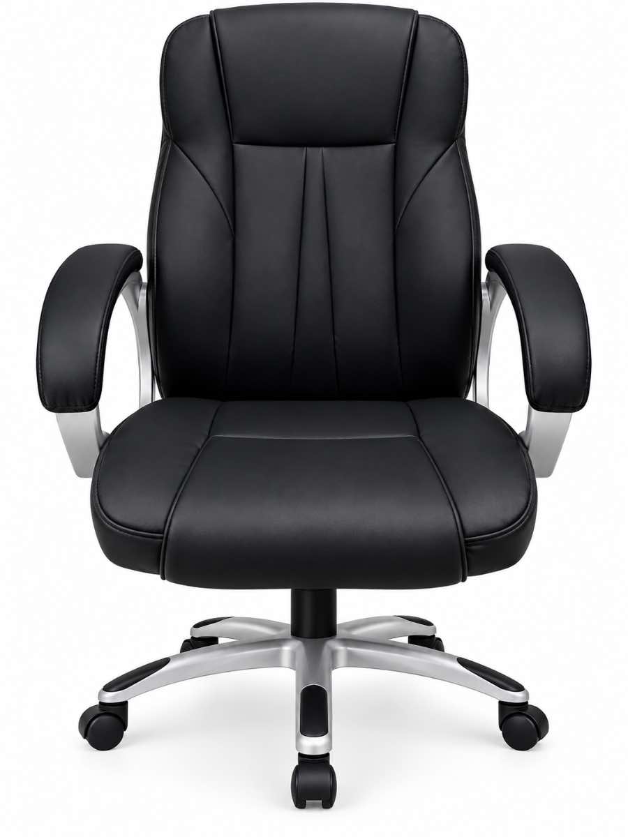 Cadeira de Escritório Executiva Ergonómica Preta