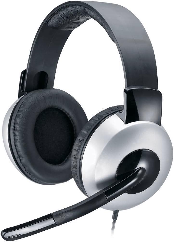 Auscultadores Hs-05A Com Cabo de Enrolar