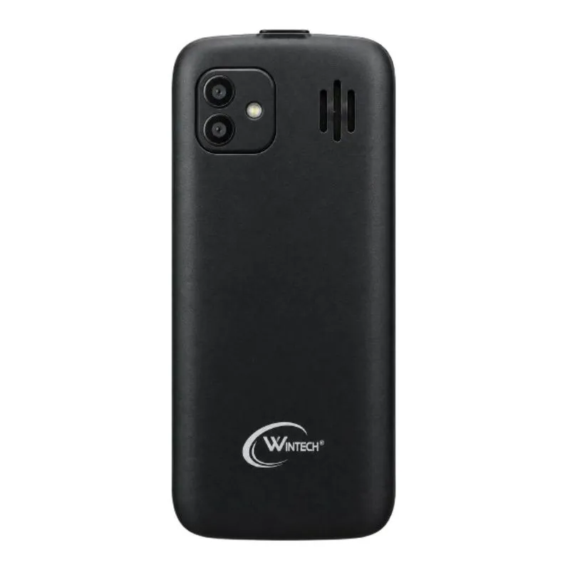 Telemóvel Mini DS 2G Com Câmera/Rádio FM/Lanterna 2.4" 1800MAH BT Preto/WIN_B2403