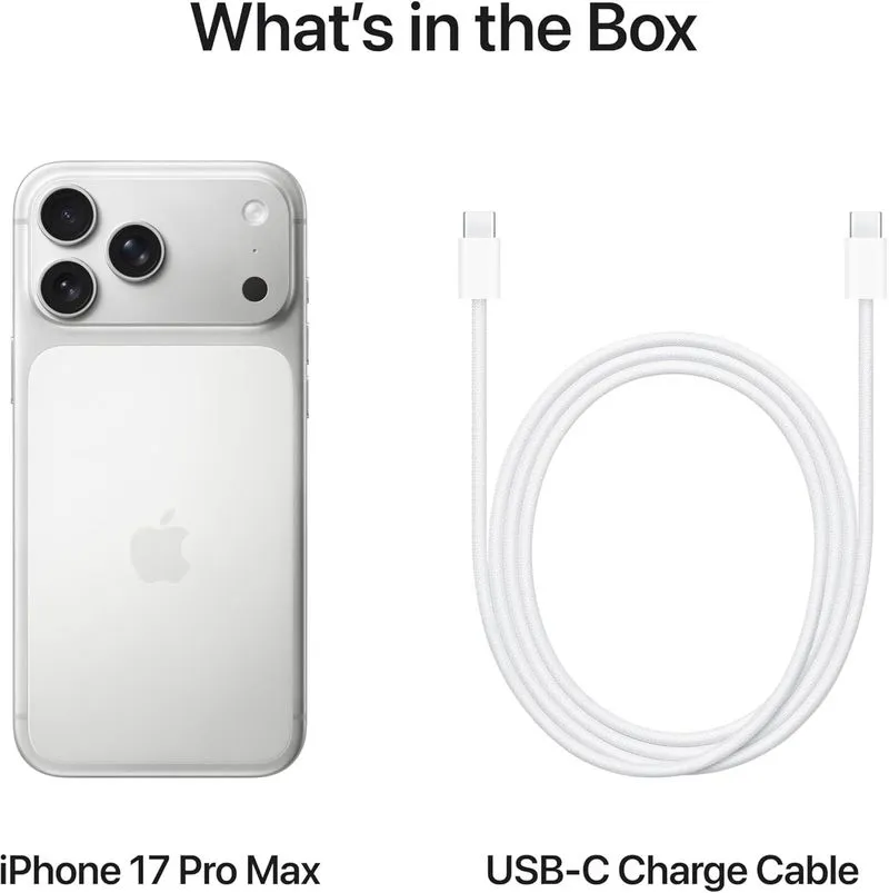 Smartphone Iphone 17 PRO MAX 256GB Prateado