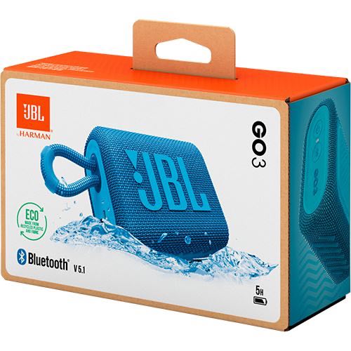 Coluna Bluetooth JBL Go 3 – Portátil à Prova de Água