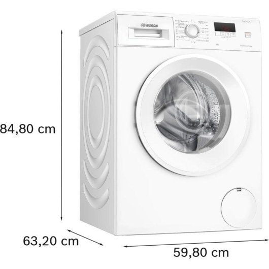 Máquina de Lavar Roupa Bosch Serie 4 – 7 kg, 1200 RPM