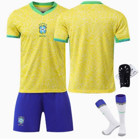Conjunto de Futebol Brasil Neymar Jr. Nº 10