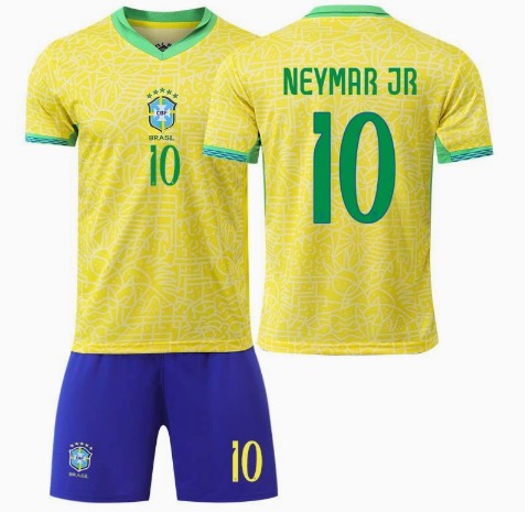 Conjunto de Futebol Brasil Neymar Jr. Nº 10