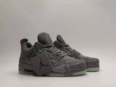 Sapato De Basquetebol Masculino Jordan 2023 Novo Louis Vuitton x Air 4 Retro High Top Casual